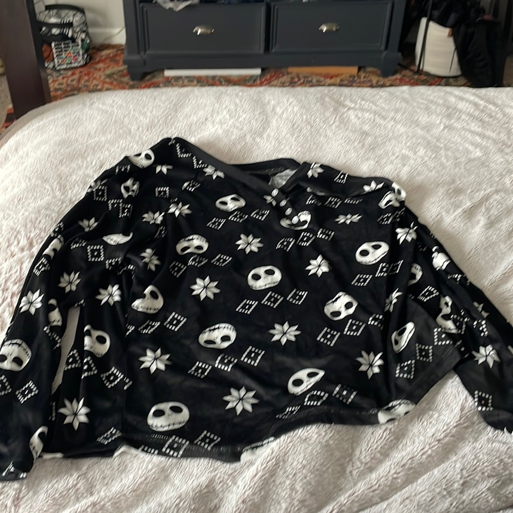 Nightmare before Christmas  Jack skellington sleep top 3x